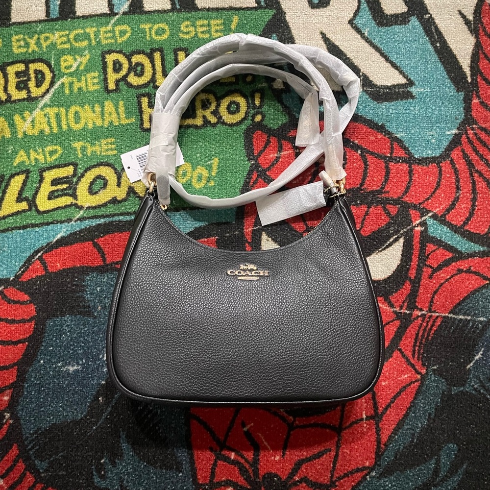 Coach Teri Hobo shoulder bag (color black) BRAND NEW